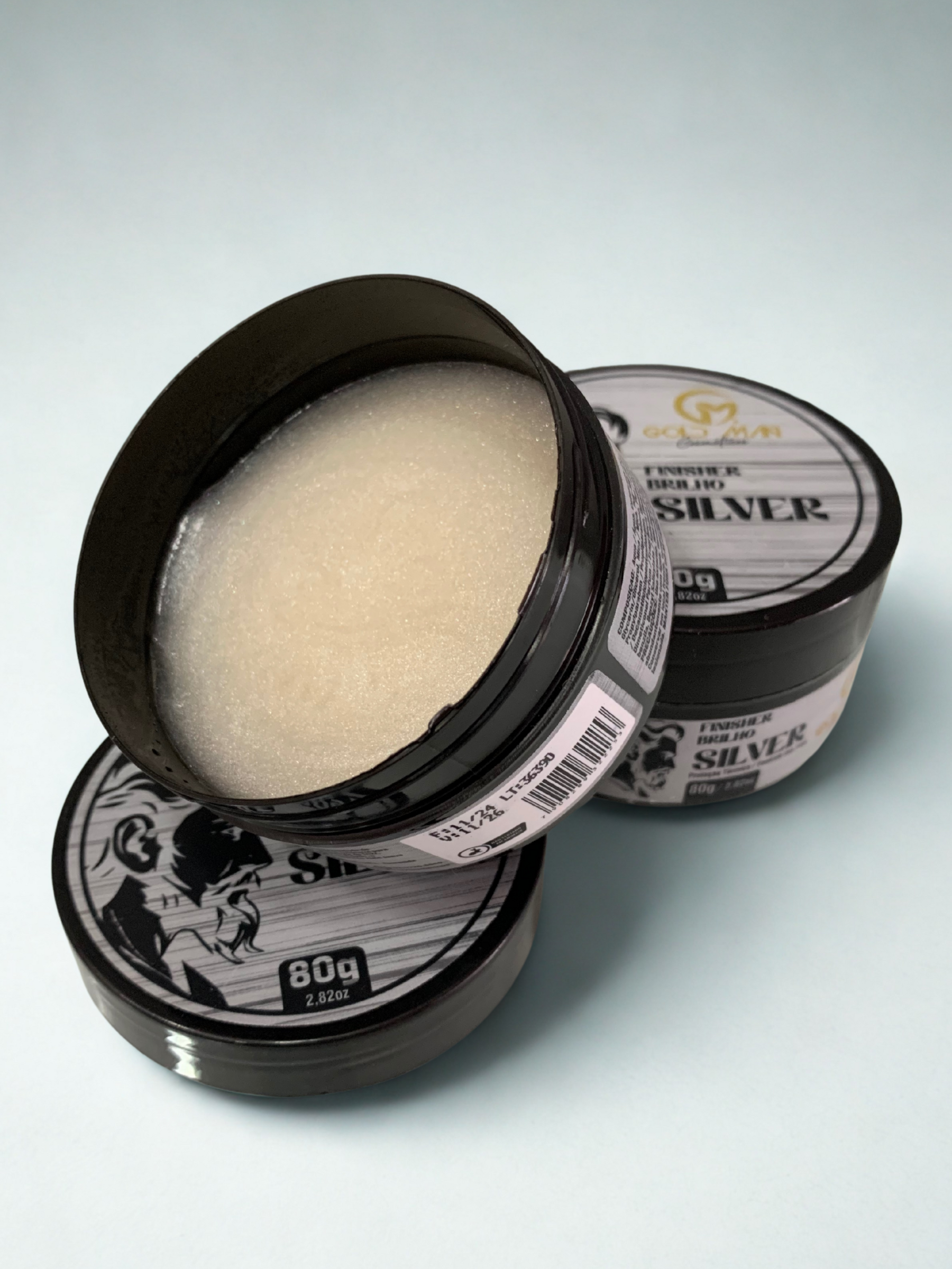 POMADA BRILHO SILVER 80G