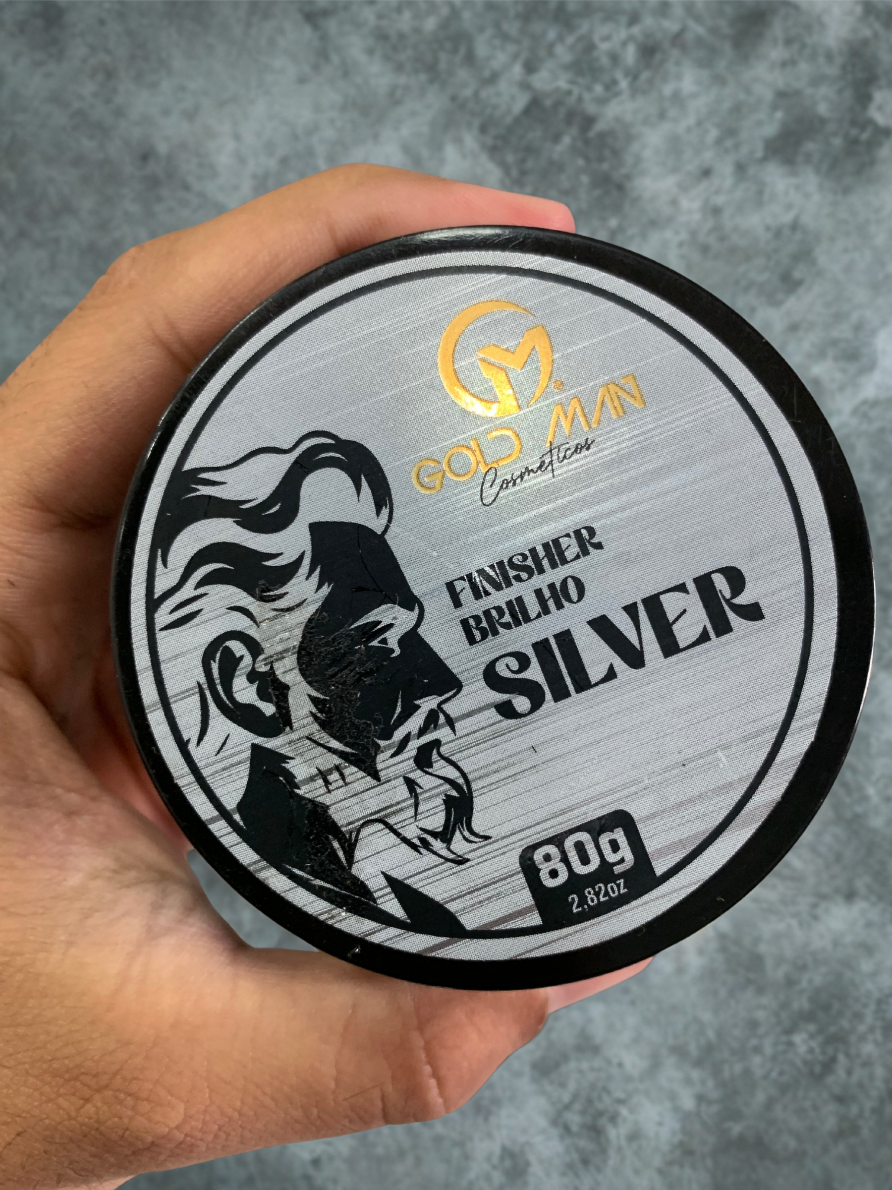 POMADA BRILHO SILVER 80G