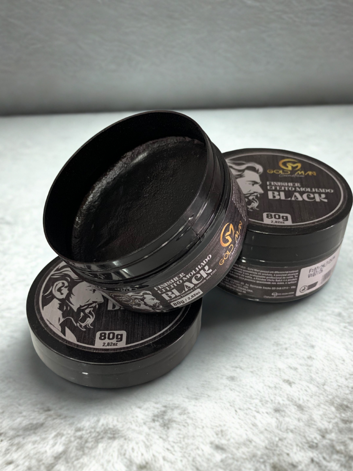 POMADA EFEITO MOLHADO BLACK 80g